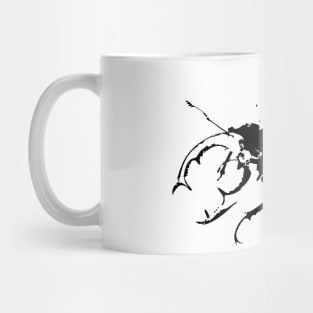 Stag beetle / Swiss Artwork Photography Mug